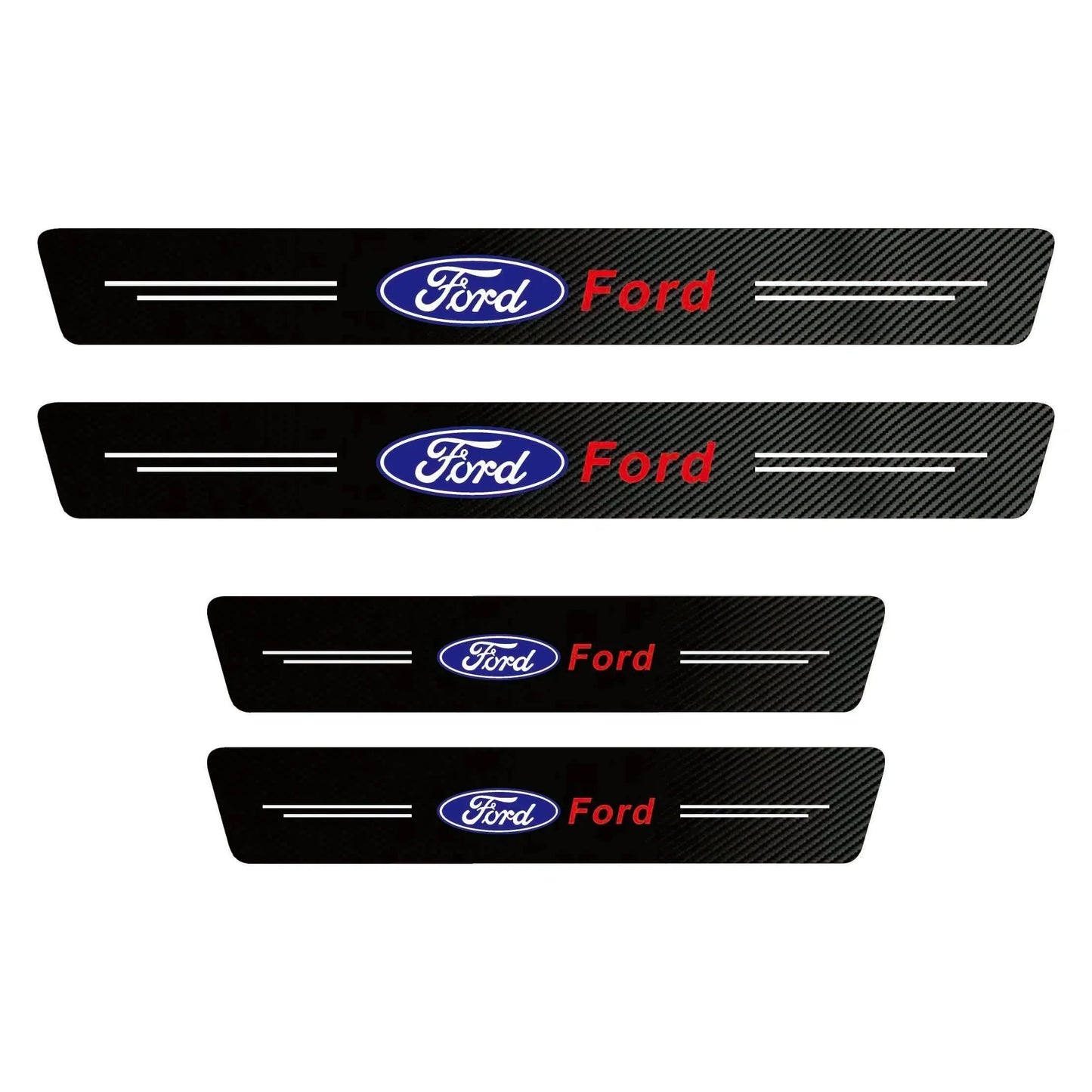 Osłona progu drzwi z włókna węglowego (8 szt.)