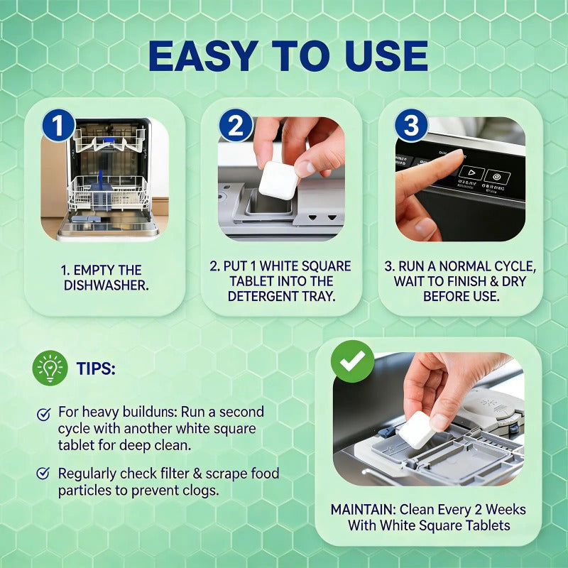 Dishwasher Deep Clean Tablets