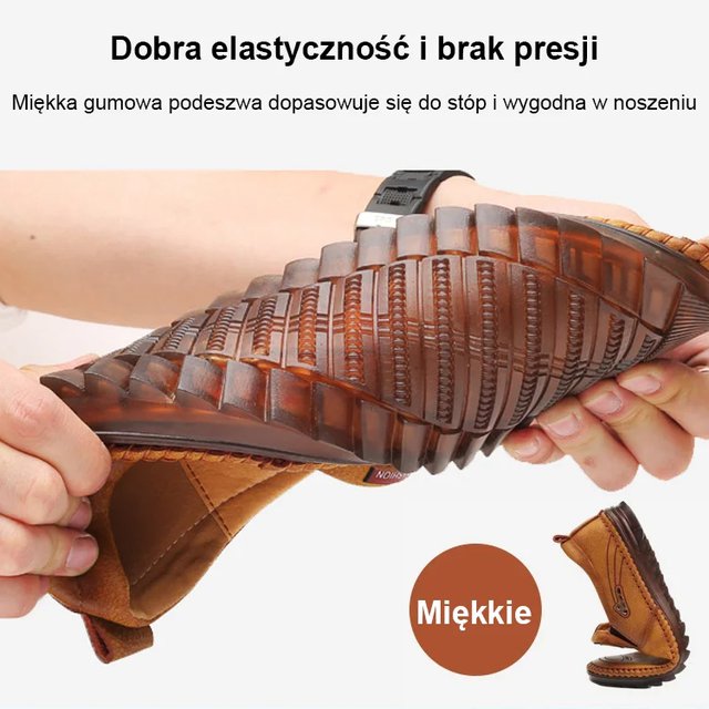 Skórzane buty na co dzień