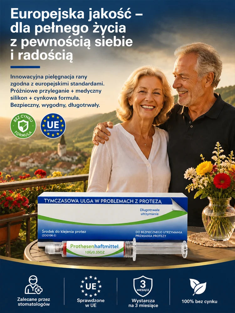 Speciális fogsorragasztó készlet