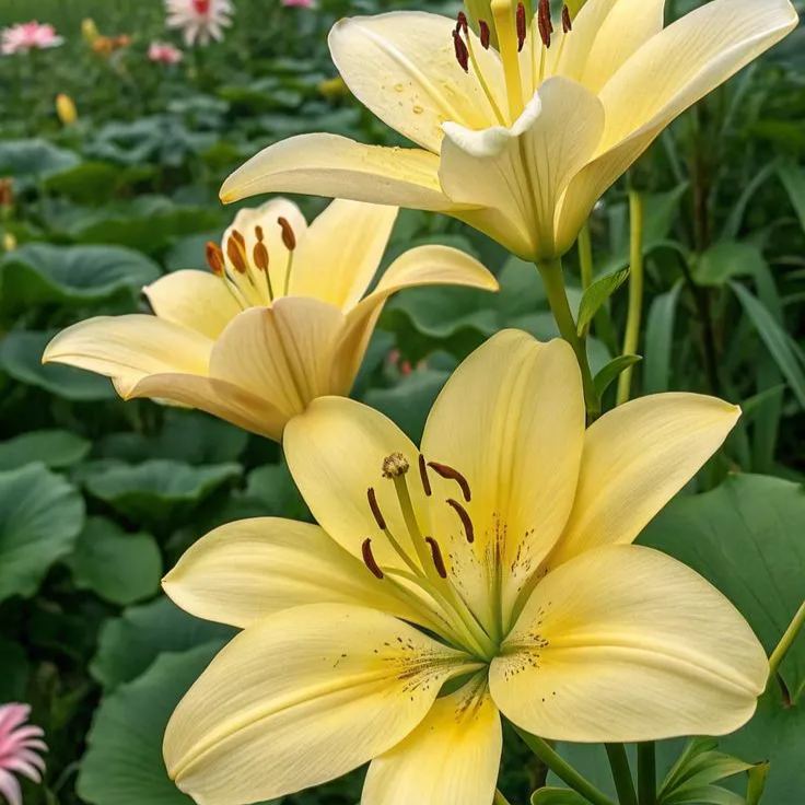 👉 Luksusowe tęczowe cebule lilii — rzadkie wielokolorowe kwiaty