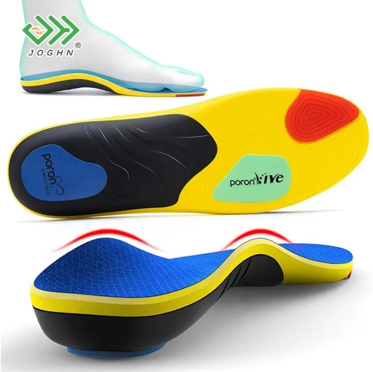 👟🦶Profesjonalna wkładka sportowa zapewniająca wsparcie łuku stopy i amortyzację