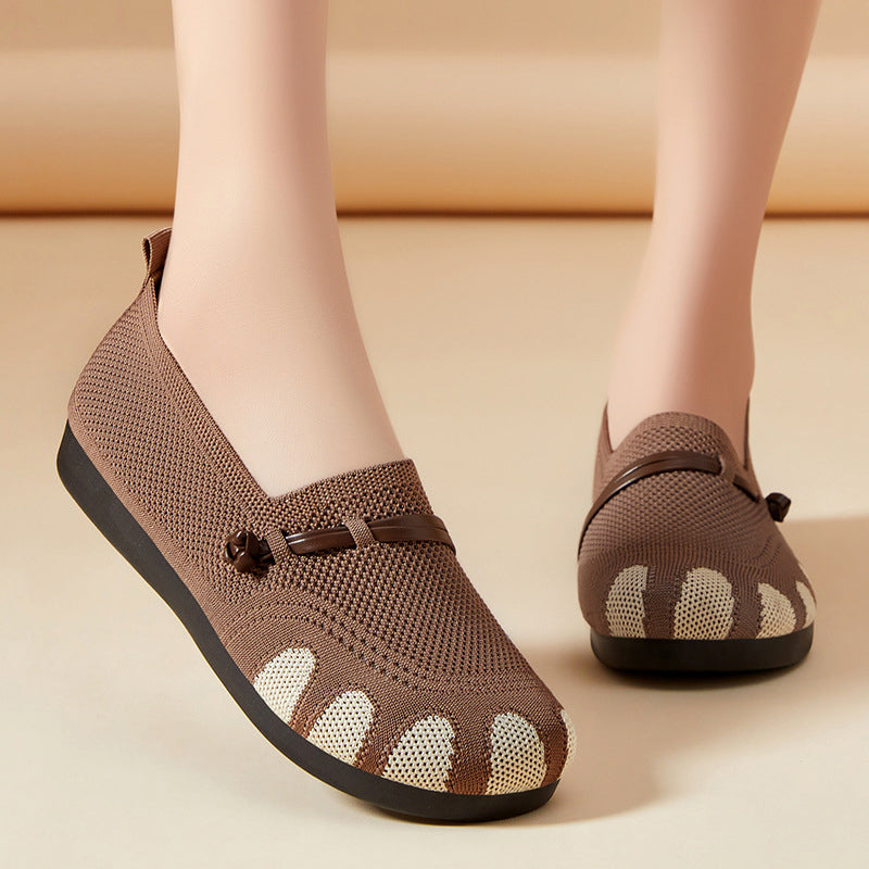 🔥Damskie płaskie, miękkie podeszwy, płytkie, wsuwane buty codzienne