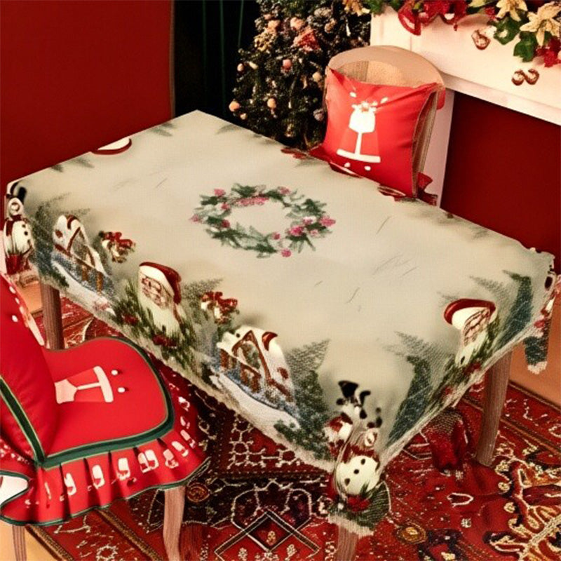 🦌Wesoły, klasyczny świąteczny obrus🎄🎁