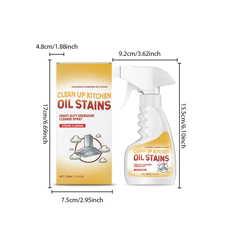 Silnie działający środek czyszczący w sprayu do kuchni