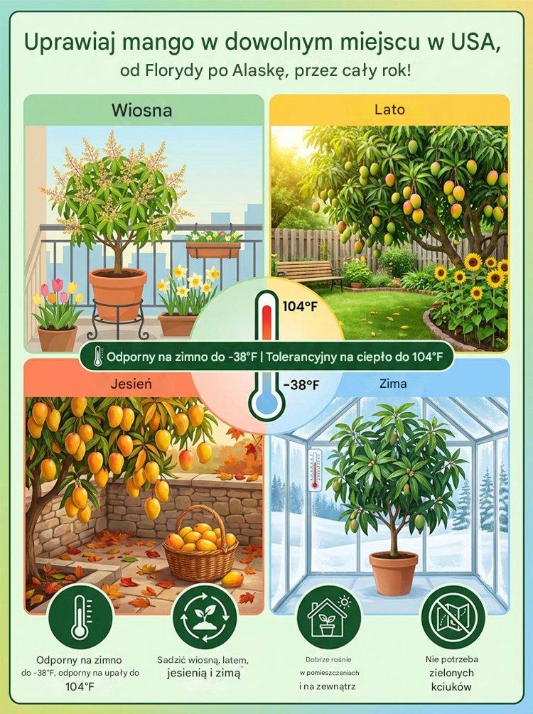 [1-2 lata wyników] Karłowe szczepione sadzonki mango bez GMO
