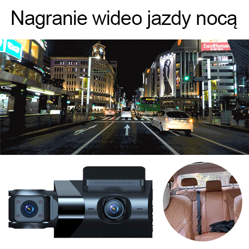 HFH-Trzy nagrywanie wysokiej jakości wifi rejestrator jazdy