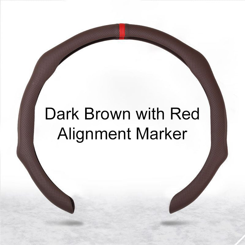 🔥🚗Oddychająca, antypoślizgowa, ultracienka osłona na kierownicę