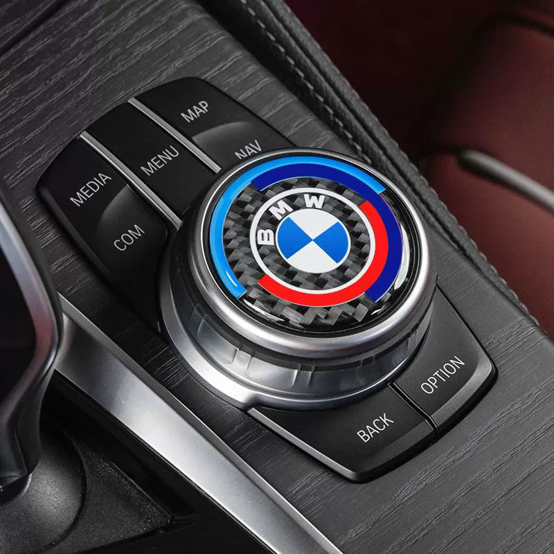 Naklejka dekoracyjna na gałkę multimedialną BMW