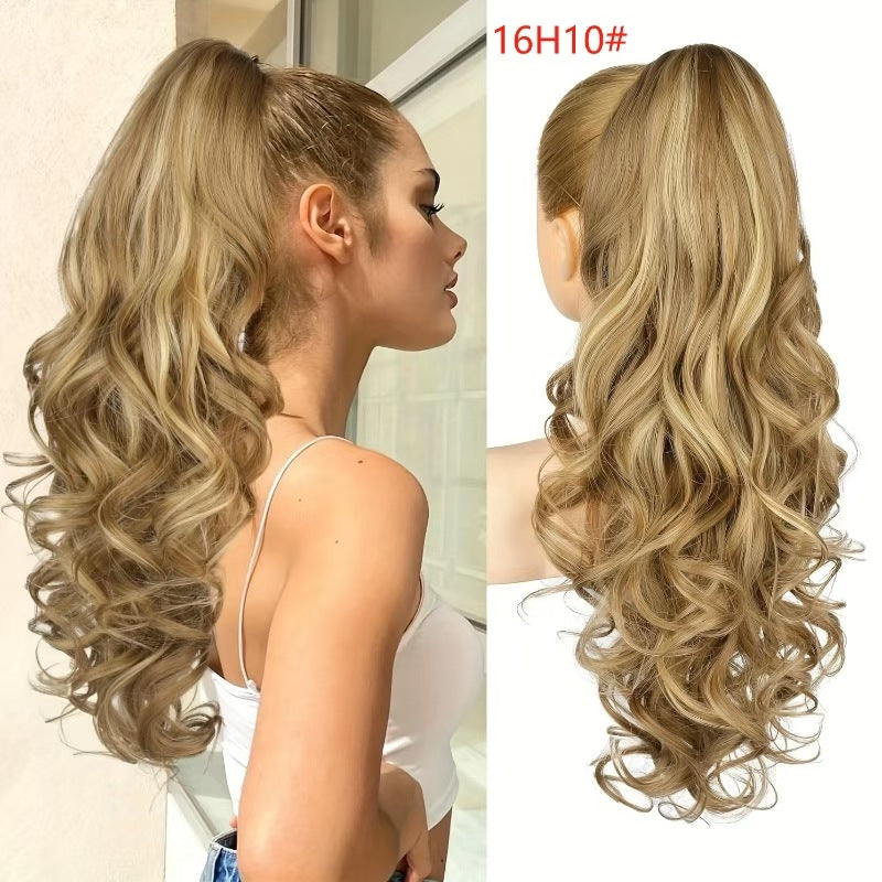 🔥 Promocja ograniczona czasowo – 50% zniżki 👩💕 Przedłużanie włosów w kucyk metodą clip-in 🙋‍♀️