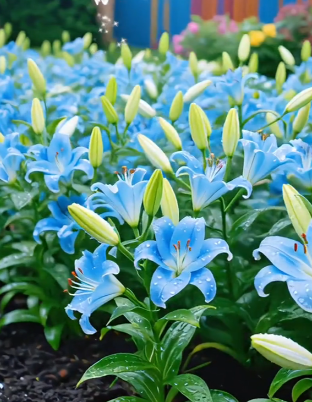 Czarna Magia Lilia🌺Perfumowane Cebulki Lilii – Świeże i Słodkie