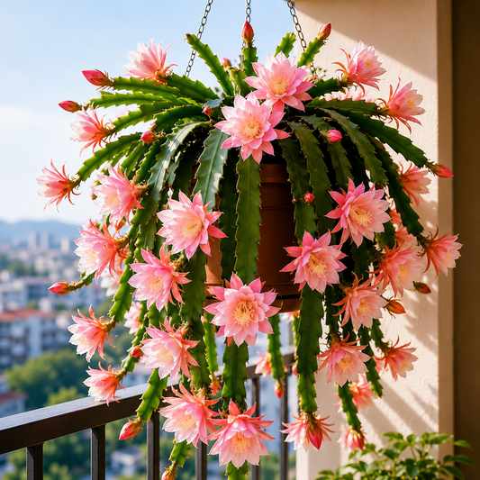🌸 Rzadki kaktus storczykowy Epiphyllum – zachwycające egzotyczne kwiaty