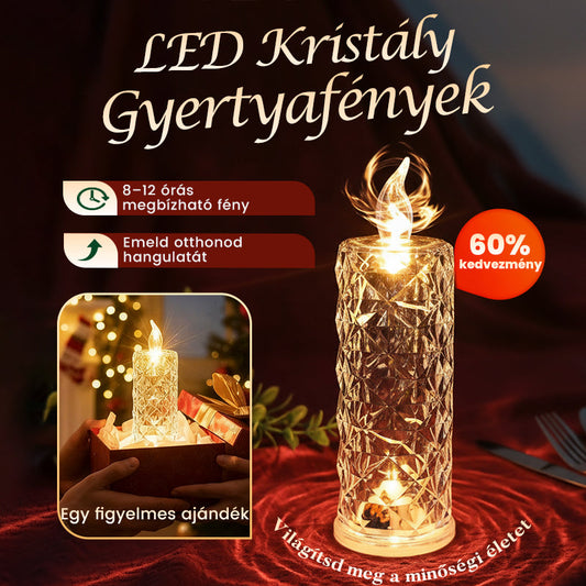 【✨1+2 gratis】Romantyczne bezpłomieniowe świece LED zasilane bateriami