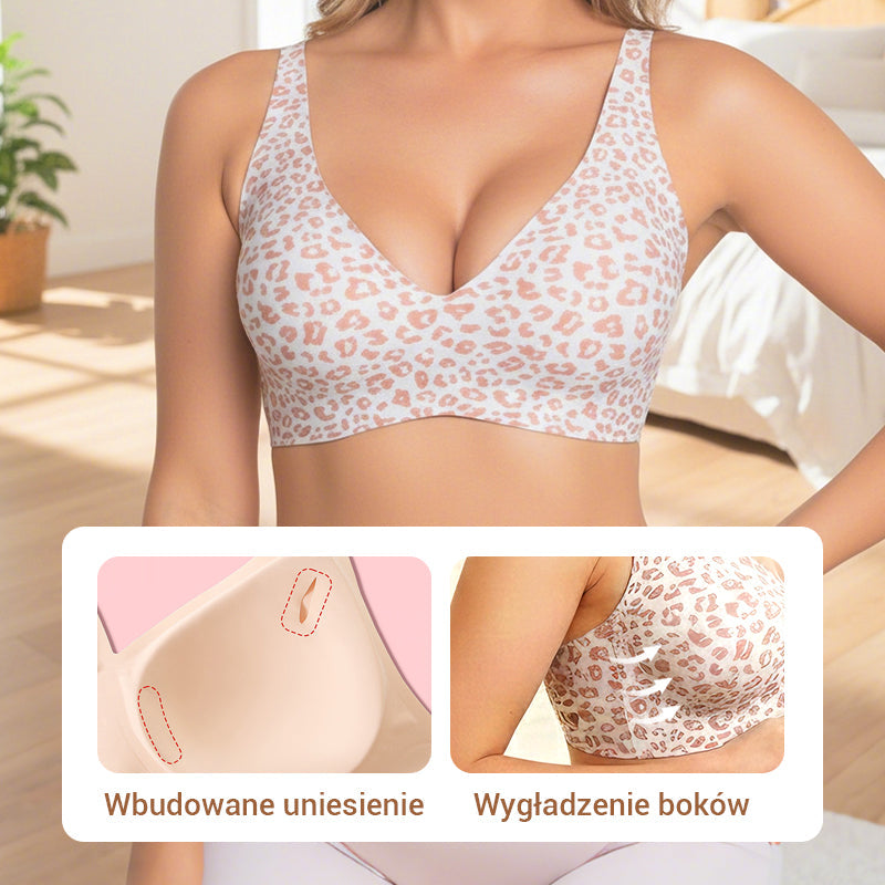 Bezdrutowe, wygodne staniki typu braletka Push-Up dla kobiet, bezszwowe, do głębokiego dekoltu, na co dzień
