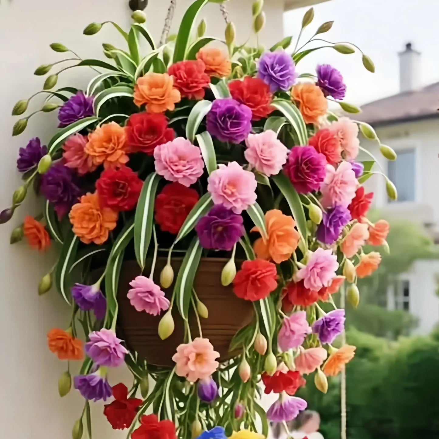 Nasiona/cebulki rośliny pająka Grand Bloom 💐 Wiszące arcydzieło natury pełne koloru i wdzięku