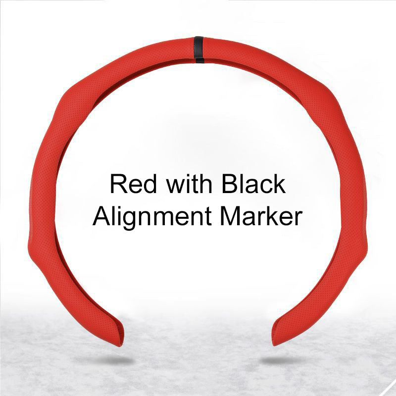 🔥🚗Oddychająca, antypoślizgowa, ultracienka osłona na kierownicę