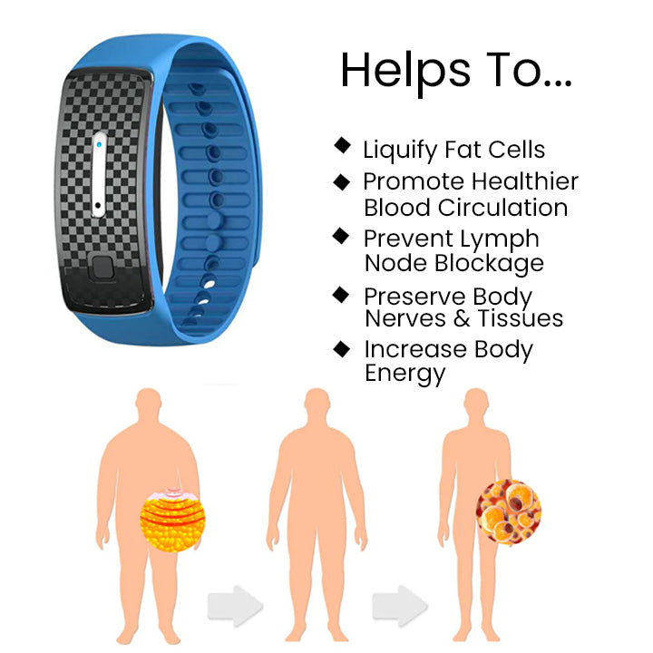 🔥OSTATNI DZIEŃ - 70% ZNIŻKI)SlimolyTM Matteo Ultrasonic Body Shape Wristband Pro 🔥