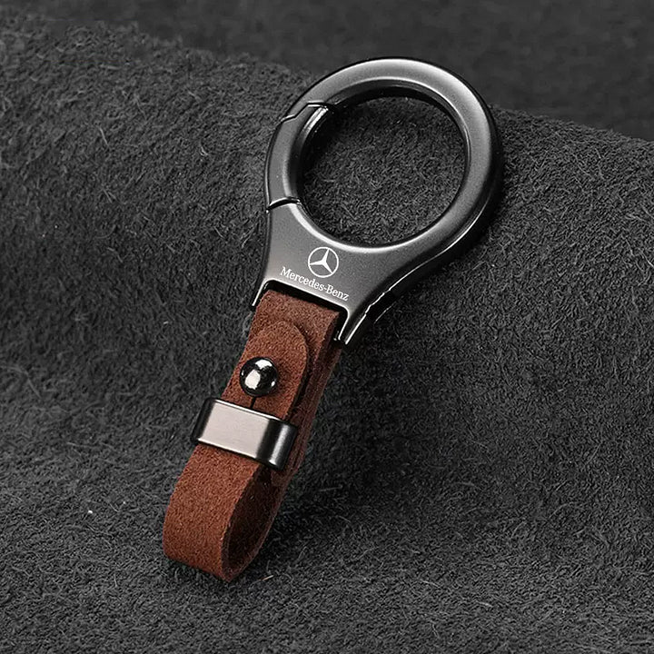 Gorąca wyprzedaż ✨50% OFF ✨Zamszowy brelok z prostym logo samochodu
