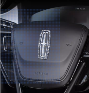 Naklejka kryształowa na kierownicę