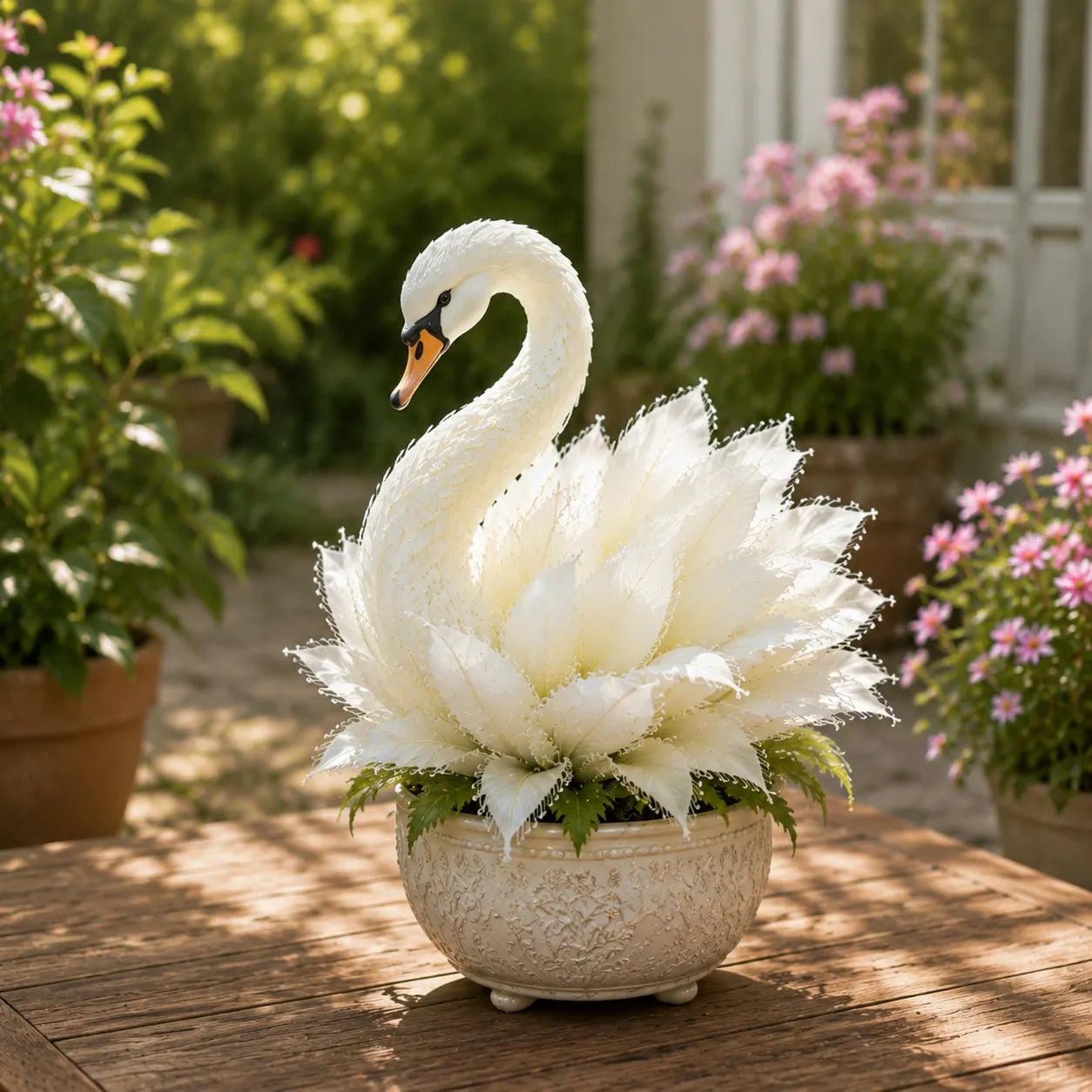 🔥Huge Discounts!🦢 Rare Swan Flower Bulbss – Grow Your Own Dreamy Swan Lake Garden