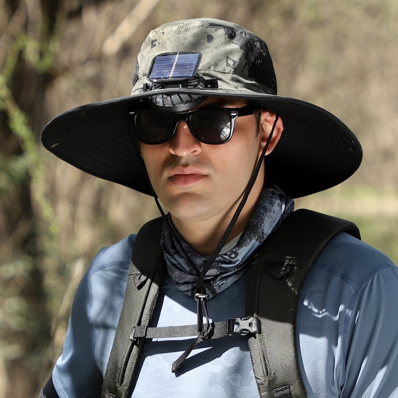 Solar Fan Hat
