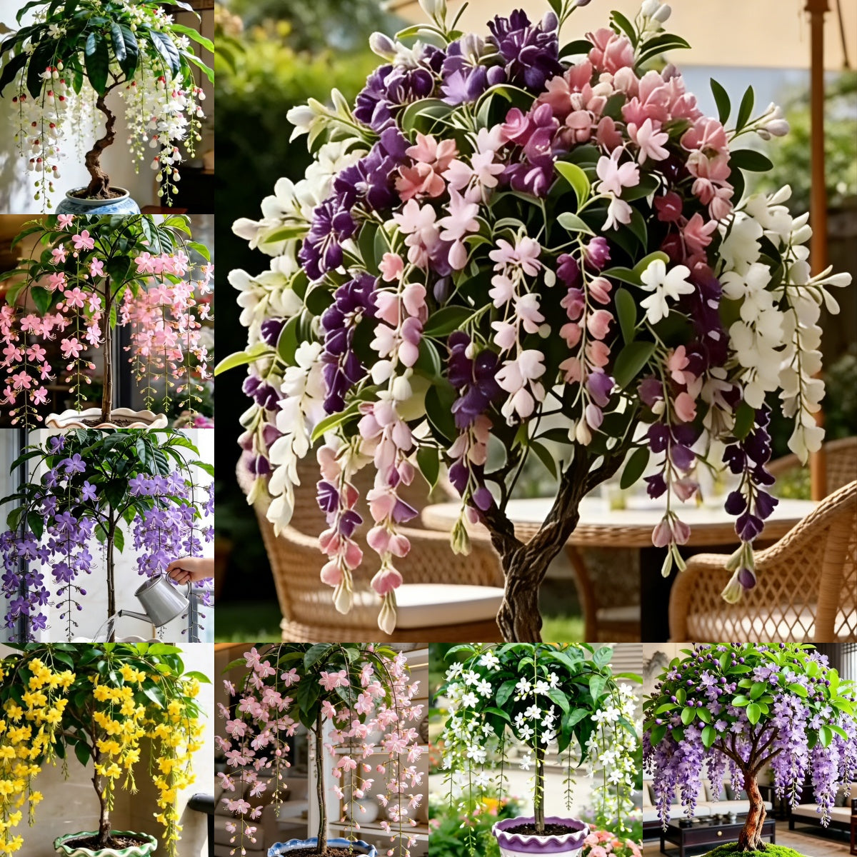 🌸【7 dni kiełkowania】Ostatni dzień zniżki do 50%💐Rzadkie cebulki kwiatów jaśminu płaczącego