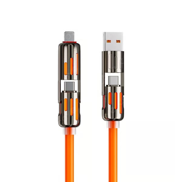 🔥Kabel do ładowania USB 4 w 1, szybkie ładowanie⚡