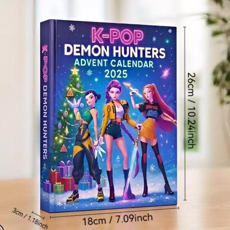 Kalendarz adwentowy Łowców Demonów K-popu