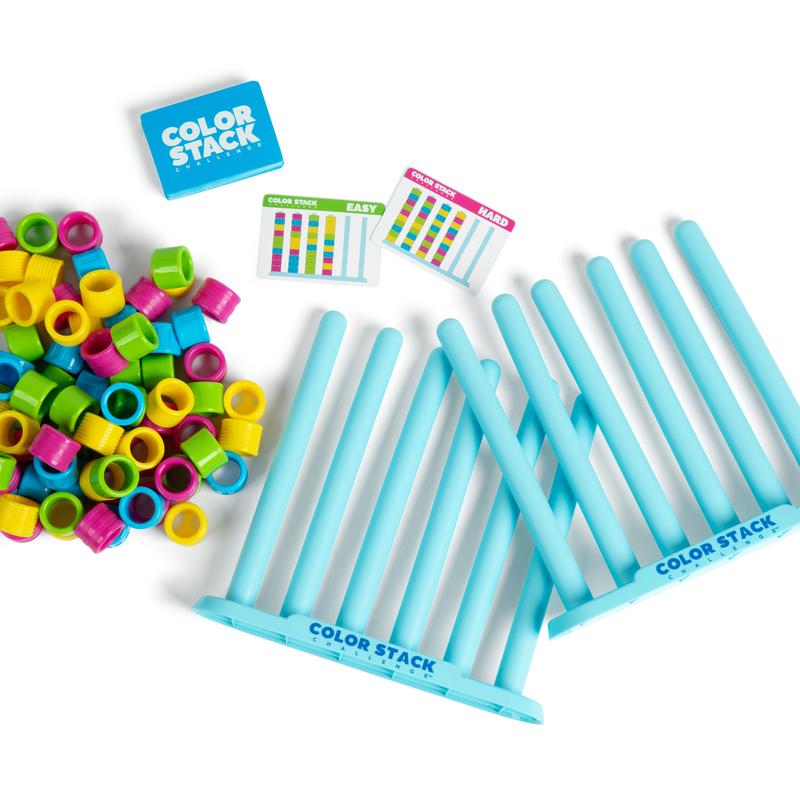 Zabawna zabawka do układania kolorów