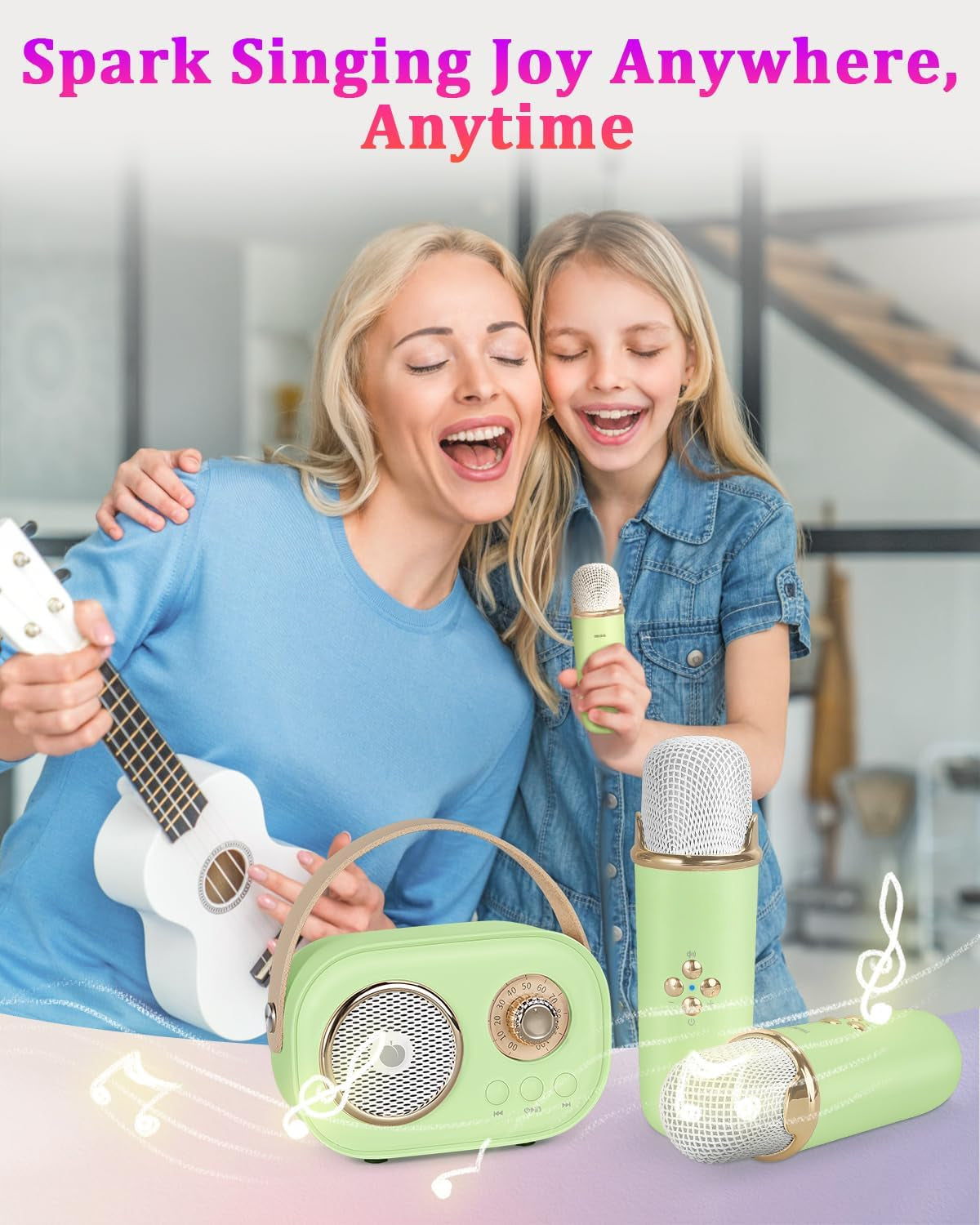 VivaMic przenośny zestaw do karaoke dla dzieci