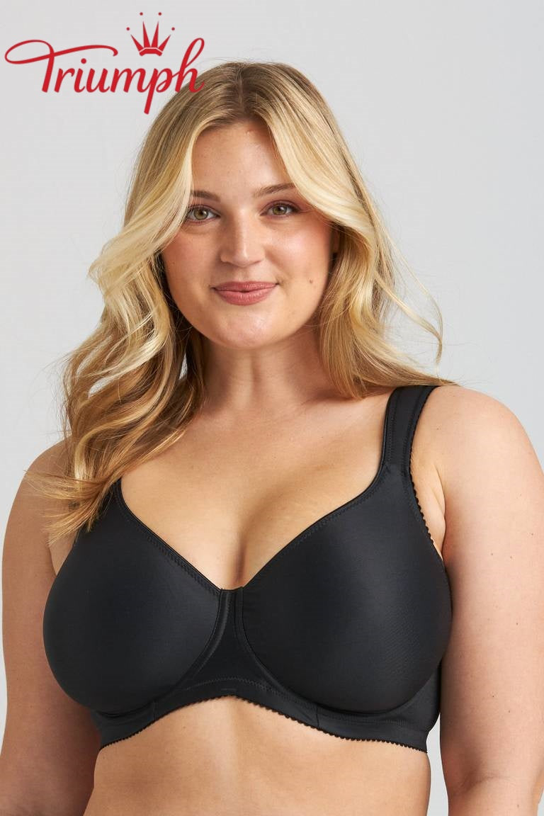 Triumph® 4 részes szett 🥰 A kényelmes melltartó tiszta pamutból készült, és nagyobb mellmérettel rendelkező nők számára alkalmas.