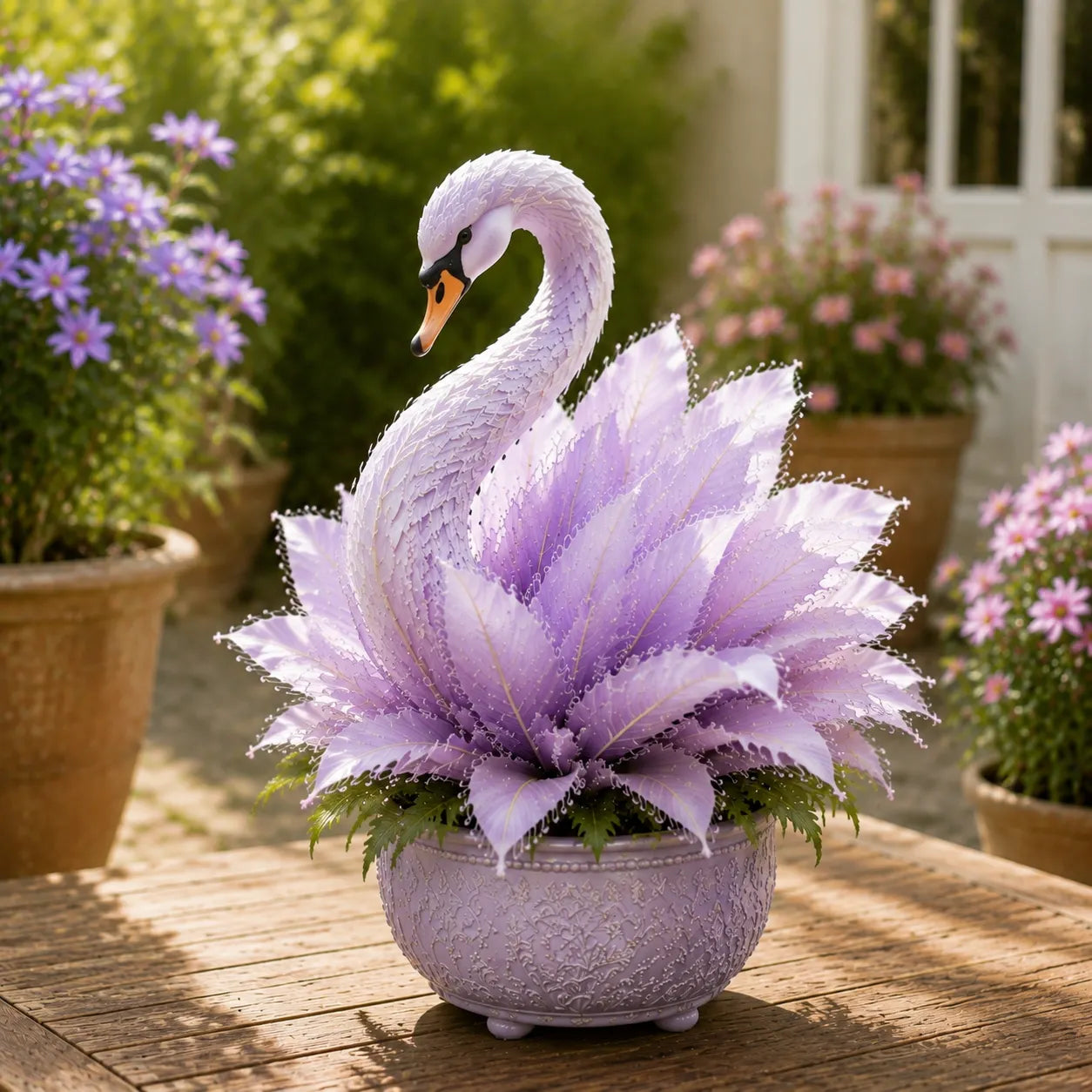 🔥Huge Discounts!🦢 Rare Swan Flower Bulbss – Grow Your Own Dreamy Swan Lake Garden
