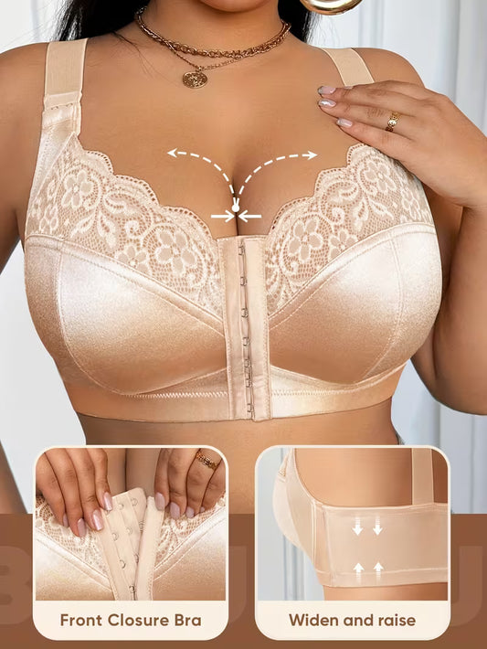 👙TRIUMPH – [4 szt.]🔥50% zniżki na damskie biustonosze z pełnym pokryciem dla kobiet o większych rozmiarach – Biustonosze w dużych rozmiarach o wyrazistych proporcjach