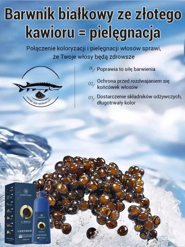 🔥Roślinny krem koloryzujący do włosów