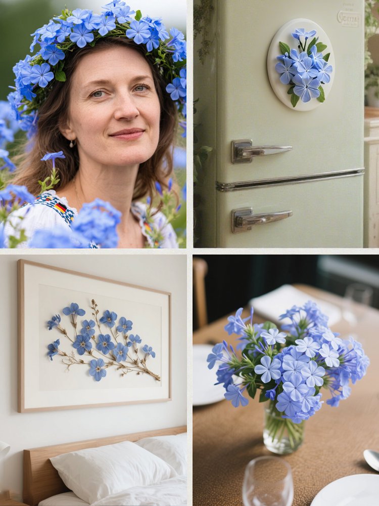 [Pachnące przez tysiące mil] Nasiona pnącza o czterech sezonach kwitnienia: niebieski kwiat śniegu