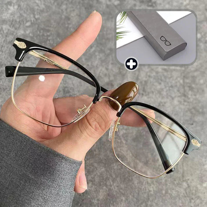 ✨OSTATNI DZIEŃ WYPRZEDAŻY - 60% ZNIŻKI✨Okulary ultralekkie anty-niebieskie dla osób z prezbiopią