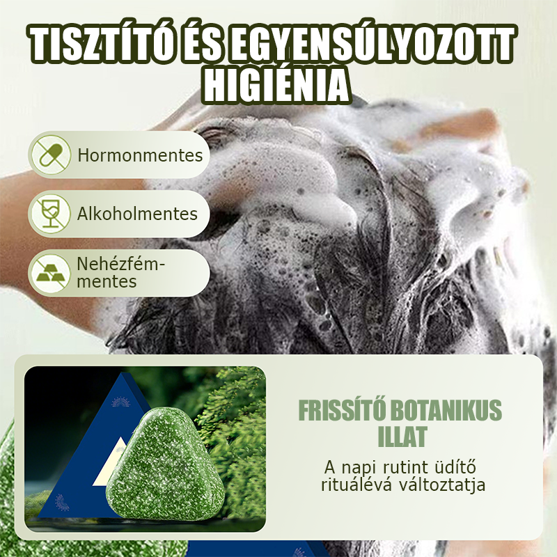🌿 Naturalny szampon w kostce wzmacniający włosy 🌱🥰