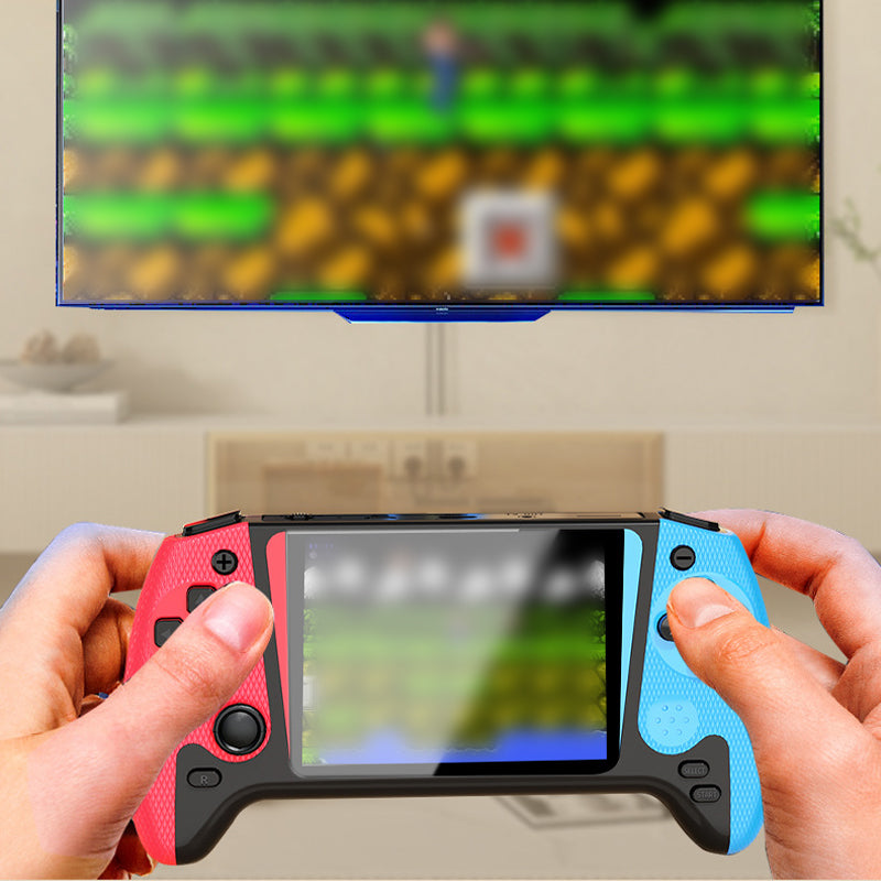 🎮 Przenośna, klasyczna konsola do gier z dużym ekranem
