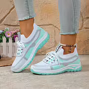 Damskie oddychające, siateczkowe tenisówki gradientowe