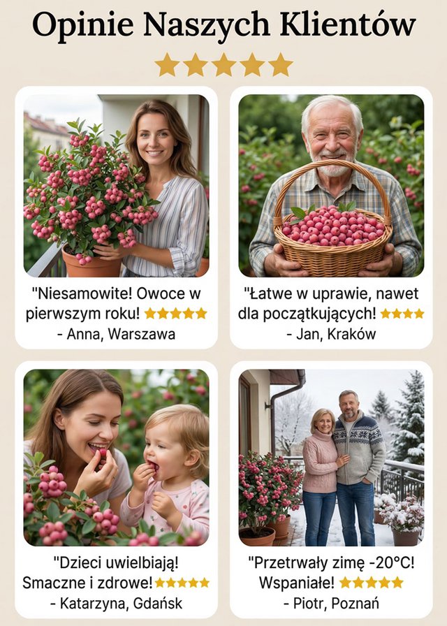 [Piękne i pyszne] Nasiona borówki Pink Lady, która w tym roku zaowocuje