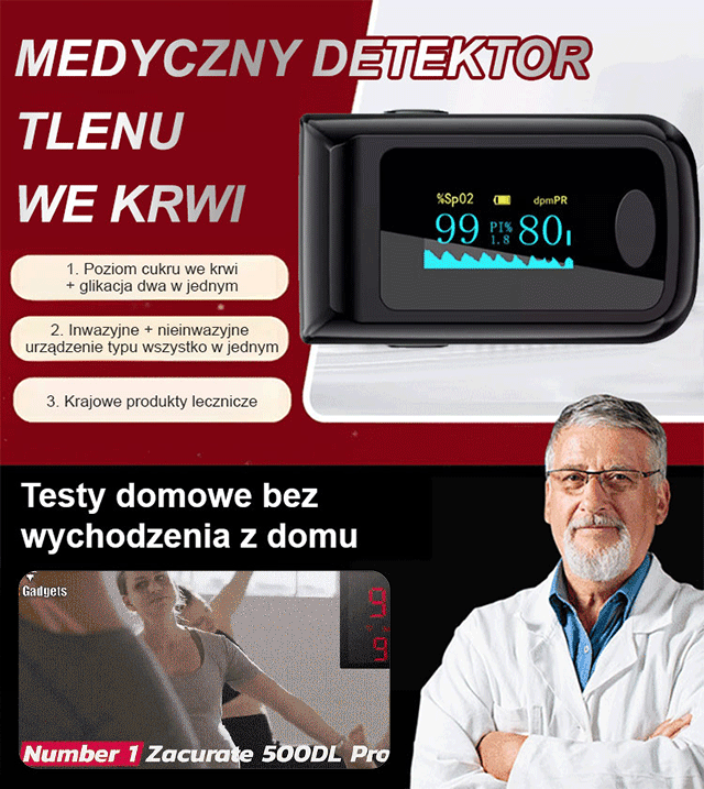 Medyczny pulsoksymetr