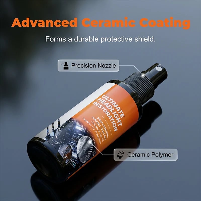 Profesjonalny zestaw do renowacji reflektorów w sprayu