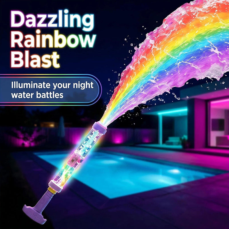 🔥 1+1 GRATIS (2 szt.)✨🌈 Zabawka wodna z pompką i światłem LED, które świeci w ciemności💦