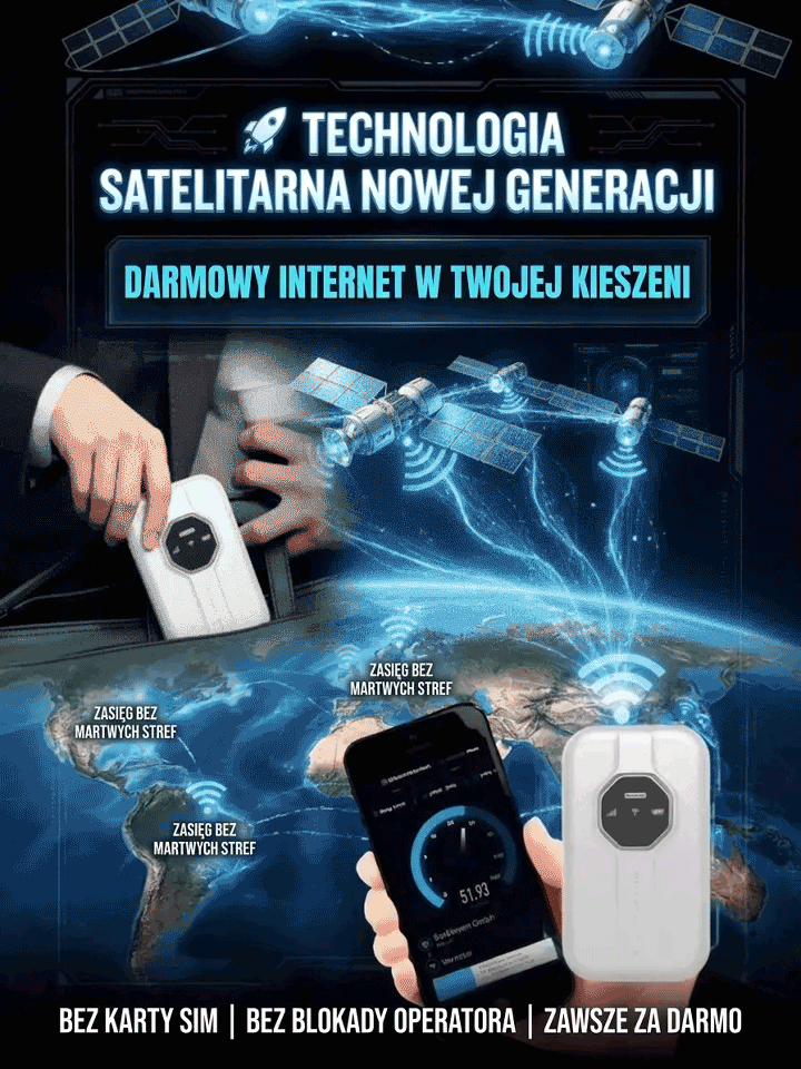 Przenośny WiFi z globalnym zasięgiem, dożywotnio za darmo