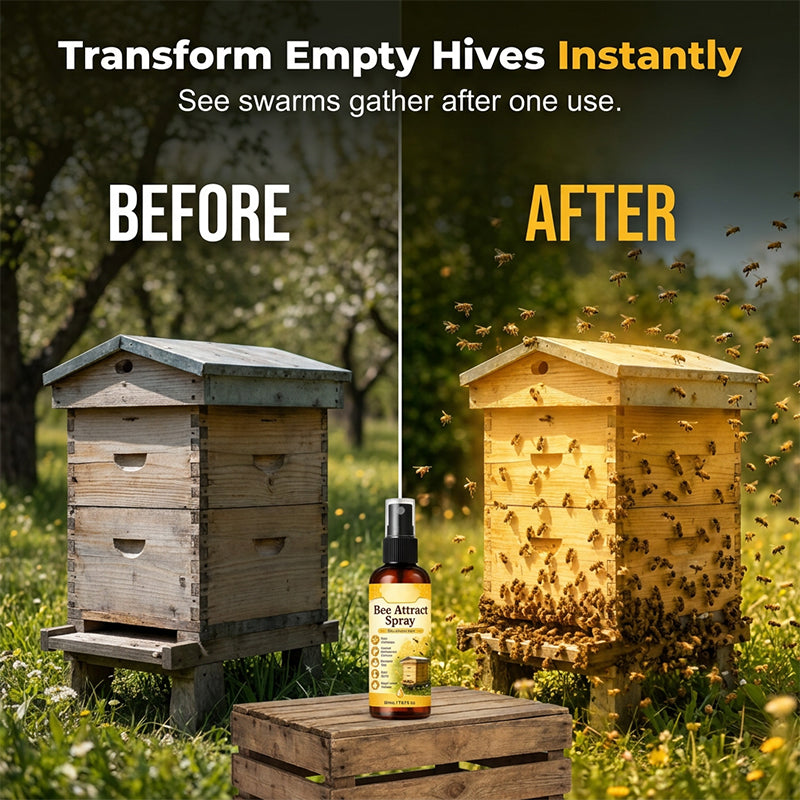 🍯🐝 Spray wabiący pszczoły | Pomaga przyciągnąć pszczoły do ula, zwiększając atrakcyjność pszczół! Przyciąganie pszczół jest łatwiejsze! 🏡