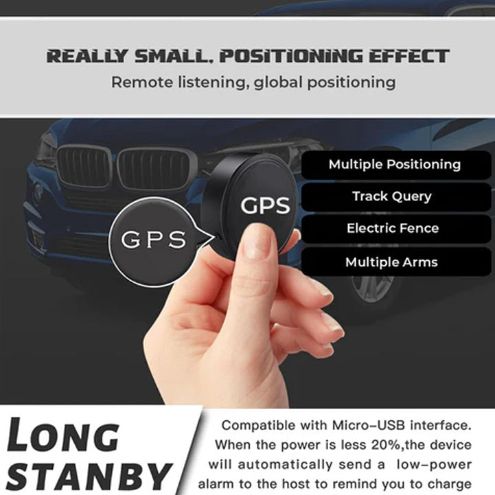 Ulepszony w 2026 roku✨ Lyseemin™ EasyFind Mini magnetyczny lokalizator GPS