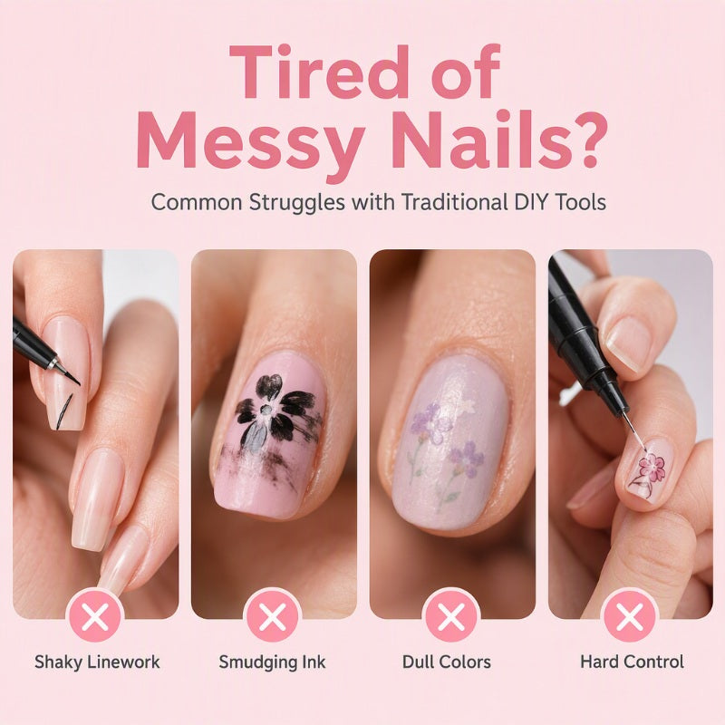 💅 OGRANICZONA CZASOWO ZNIŻKA 50%! 💥 Zestaw 24 kolorowych dwustronnych pisaków do zdobienia paznokci – kreatywne, jakości salonowej, łatwe do zrobienia samemu ✨