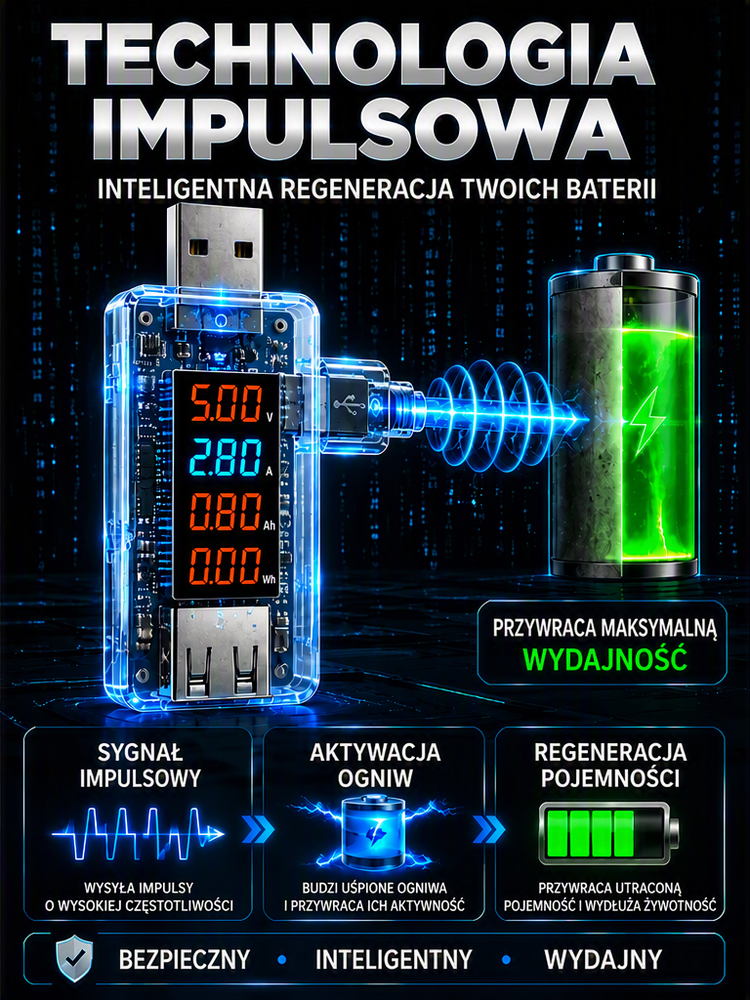 Smartfon battery repair dongle – aktywuje martwe baterie, przywraca ładowanie w kilka minut. Na pobranie! ⚡