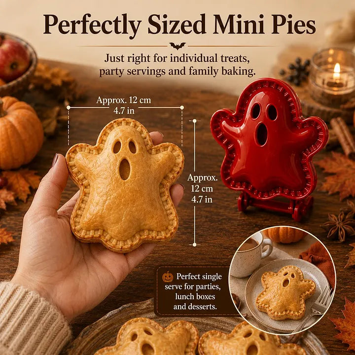 🎃 Zestaw 8 mini foremek do ciast na Halloween