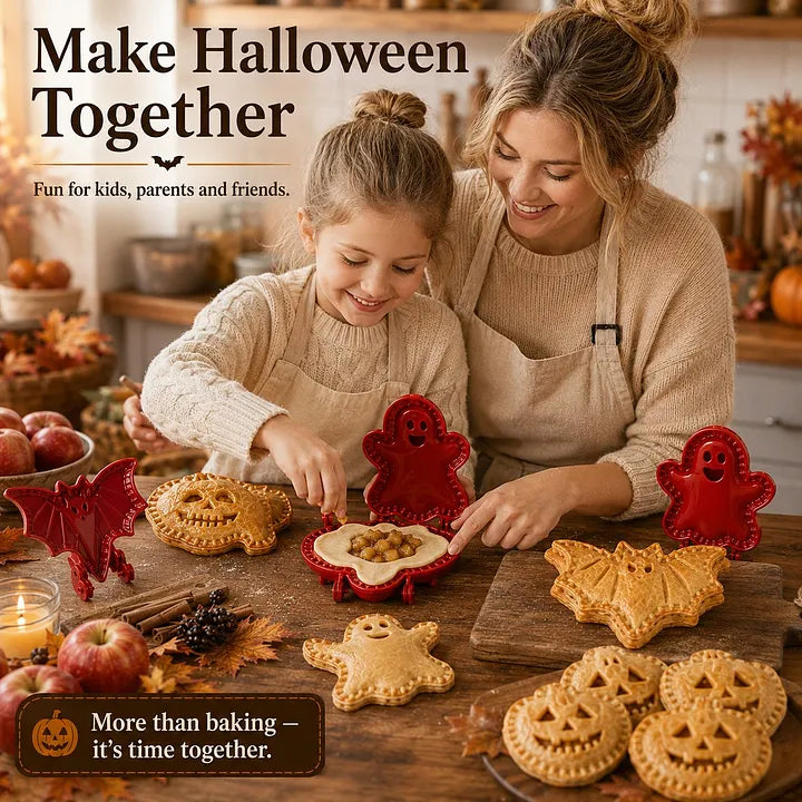 🎃 Zestaw 8 mini foremek do ciast na Halloween